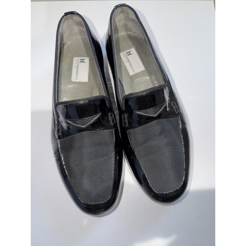 MORESCHI CARDITO  BLACK DRESS / TUX ‎ Men's Shoes Size 8.5